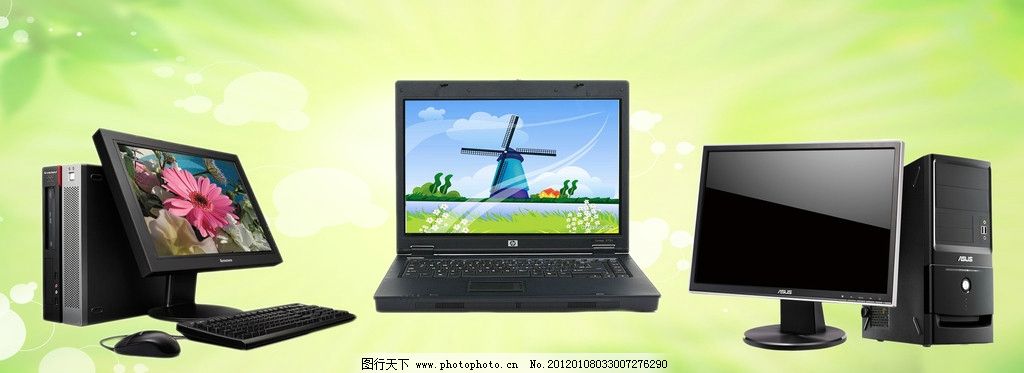 电脑图片,主机 电脑主机 液晶显示器 笔记本电脑