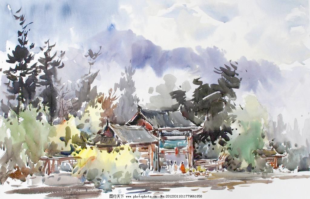 300DPI JPG 风景画 公园 绘画书法 美术 设计 树林 树木 水彩画 黑龙潭公园设计素材 黑龙潭公园模板下载 黑龙潭公园 美术 水彩画 风景画 公园 亭子 水潭 树林 树木 茂盛 游人 水彩画艺术 水彩画作品集2 绘画书法 文化艺术 设计 300dpi jpg 装饰素材 山水风景画