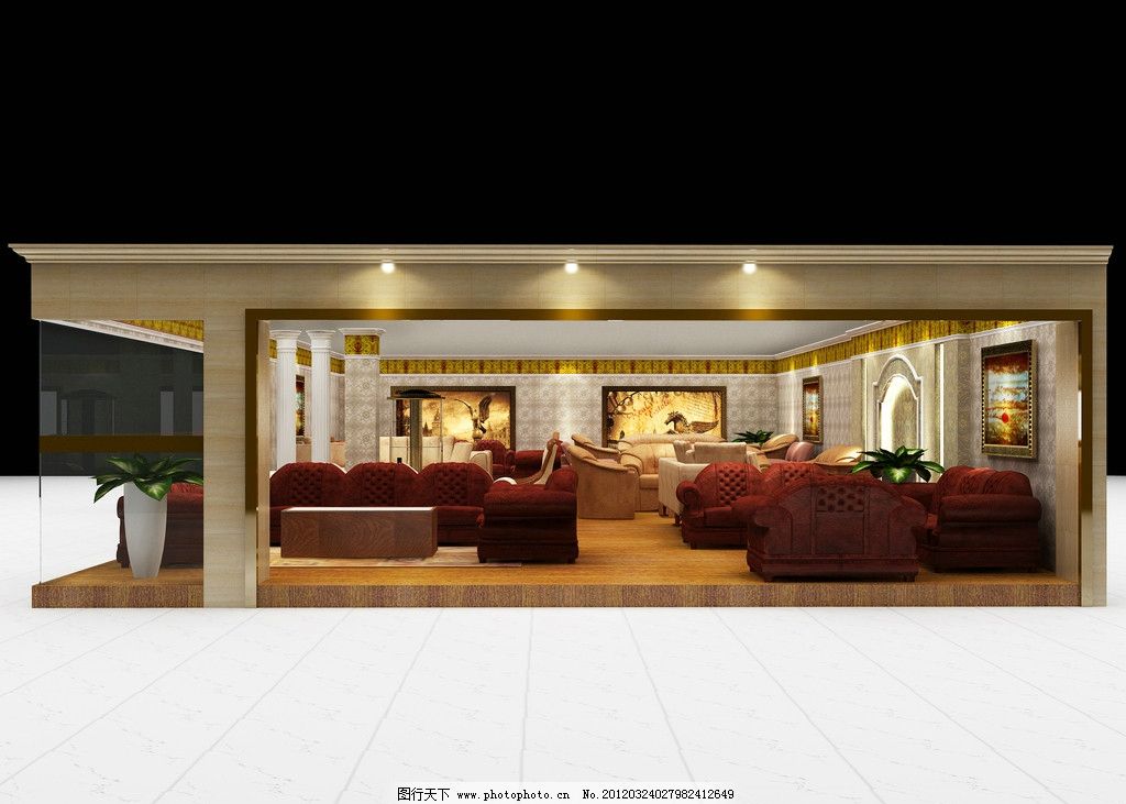 家具展厅 家具 沙发 展厅设计 欧式 室内设计 环境设计 设计 300dpi