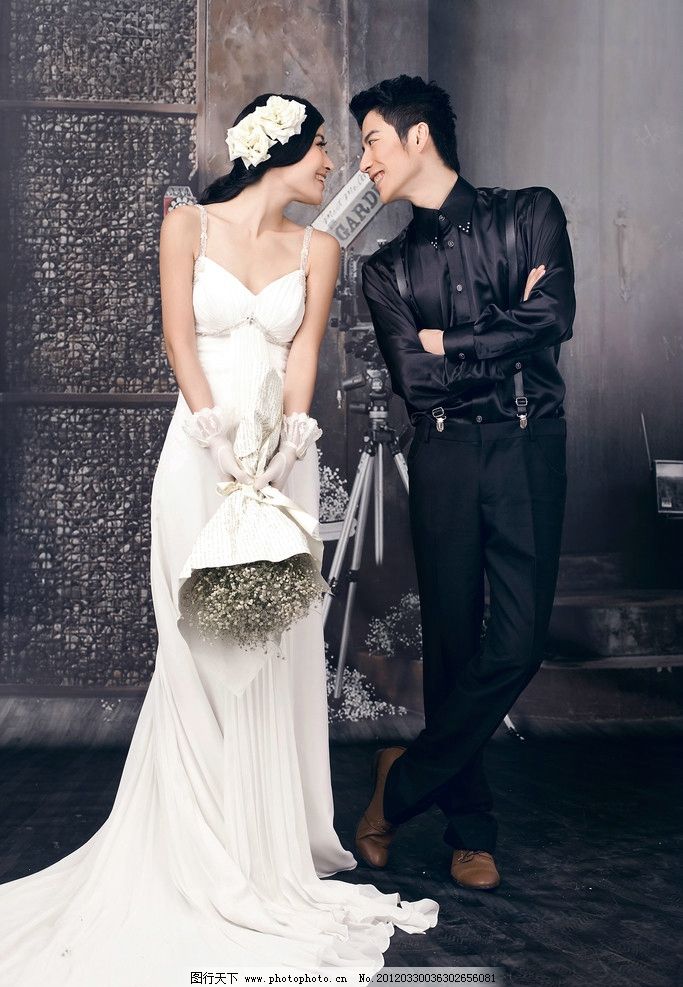 最浪漫的事 婚纱样片图片