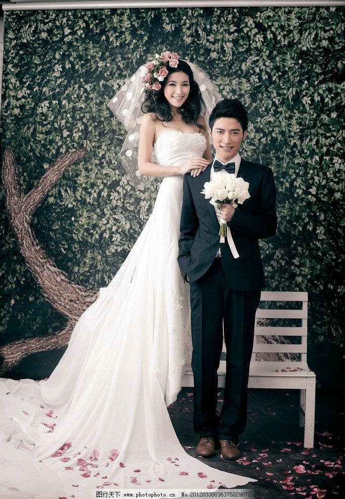 最浪漫的事 婚纱样片图片